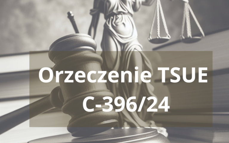 Orzeczenie TSUE C-396/24